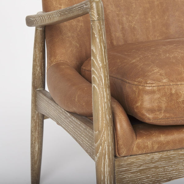 Mercana Westan Accent Chair - Stylish Mid-Century Design with Durable Upholstery for Cozy Living Spaces 69815