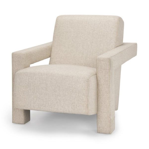 Mercana Sovereign Oatmeal Accent Chair - Timeless Upholstered Comfort for Living Rooms and Offices 69825