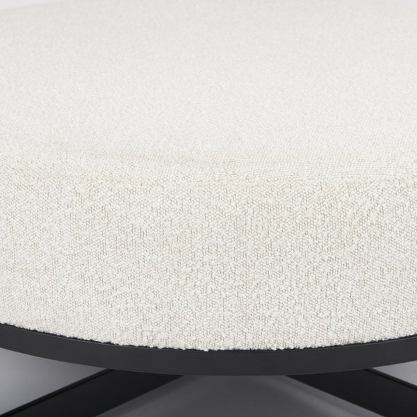 Mercana Amelia Modern Upholstered Ottoman - Versatile Centerpiece for Stylish Living Rooms and Lounge Areas 69837