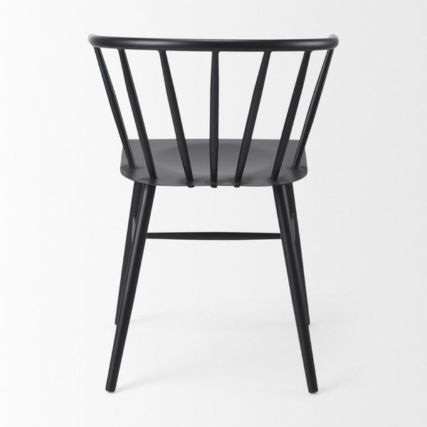 Mercana Colin Sleek Metal Dining Chair with Ergonomic Support for Modern and Transitional Interiors 69840
