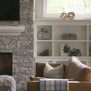 Mercana Monica I Striking Matte Metal and Glass Bottle Vase for Modern Desert-Inspired Home Decor Black Metal |  8.3H 67909