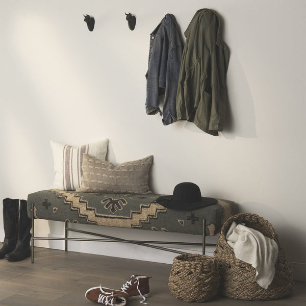 Mercana Jarek Handwoven Seagrass Baskets – Coastal Chic Storage Solution for Home, Entryway, or Patio 69598