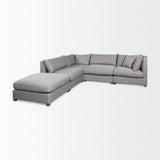 Mercana Valence Castlerock Gray Modular Sofa Elements 69775