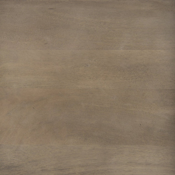 Mercana Trey Modern Industrial Two-Tier Coffee Table with Solid Mango Wood and Sturdy Iron Frame Design 68218