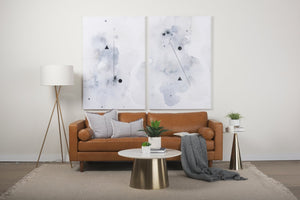 Mercana Svend Elegant Tan Leather Sofa - Mid-Century Modern Design with Comfortable Seating for Three Tan Leather | 88L 69639