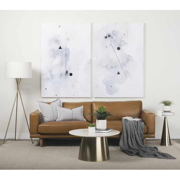 Mercana Cedrick Leather Sofa - Elegant Contemporary Design with Plush Comfort for Timeless Living Spaces 69695