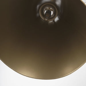 Mercana Fenton Pendant Light – Stylish Modern Farmhouse Design with Conical Shade for Elegant Illumination Gold Shade | Gold Metal 69344