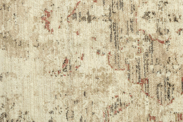 Alora Decor Euphoria Plush New Zealand Wool Medallion Rug — Transitional Beige, Tan With Rust Accents, Durable Finish 10' x 13' 00600610104120113