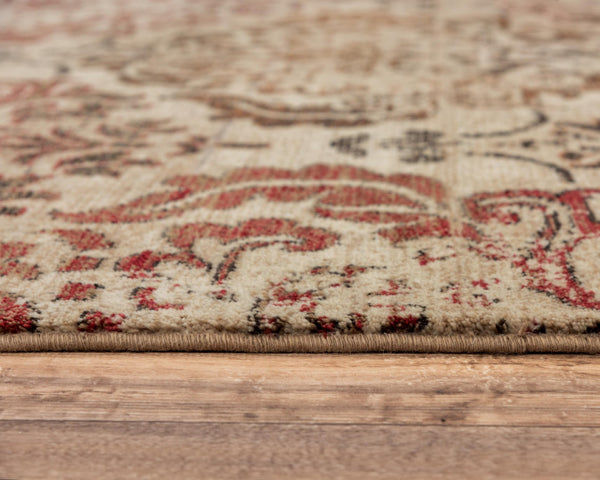 Alora Decor Euphoria Brown Runner Rug Crafted From 100% New Zealand Wool — Transitional Hybrid Warmth, Durable Luxury 2'6" x 10' 00600610204122610