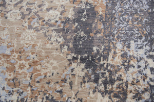 Alora Decor Euphoria Hand‑Washed New Zealand Wool Rug — Rustic Transitional Multi‑Tone Pile For High Traffic Homes 9' x 12' 006006106DR000912
