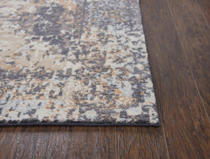 Alora Decor Euphoria Hand‑Washed New Zealand Wool Rug — Rustic Transitional Multi‑Tone Pile For High Traffic Homes 9' x 12' 006006106DR000912