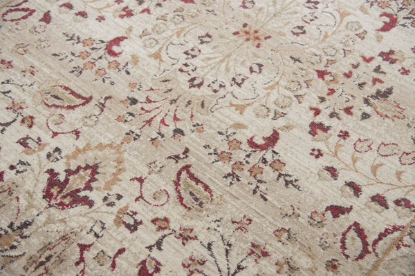 Alora Decor Euphoria Handcrafted Red Runner Rug With Persian-Inspired Motifs, New Zealand Wool Durability 2'6" x 8' 00600610900282608