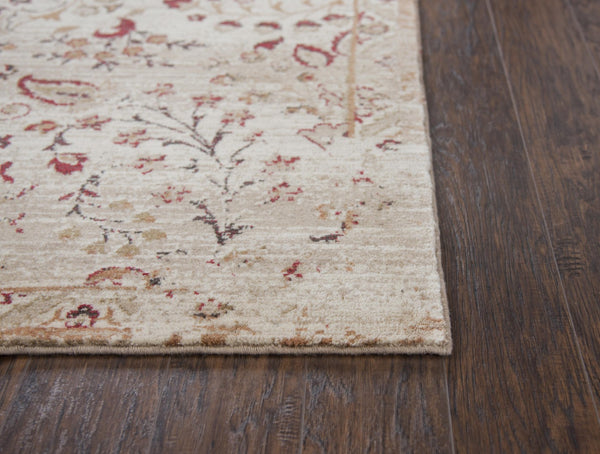Alora Decor Euphoria Handcrafted Red Runner Rug With Persian-Inspired Motifs, New Zealand Wool Durability 2'6" x 8' 00600610900282608
