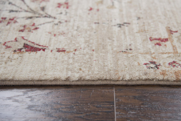 Alora Decor Euphoria Handcrafted Red Runner Rug With Persian-Inspired Motifs, New Zealand Wool Durability 2'6" x 8' 00600610900282608