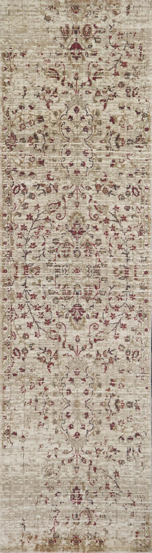 Alora Decor Euphoria Handcrafted Red Runner Rug With Persian-Inspired Motifs, New Zealand Wool Durability 2'6" x 8' 00600610900282608