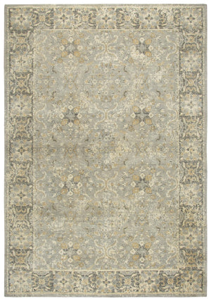 Alora Decor Euphoria Hand-Finished Gray Persian-Style Rug In 100% New Zealand Wool — Durable, Soft, Timeless Elegance 3' x 5' 00600611600430305