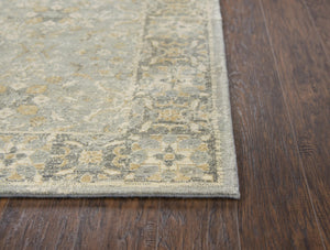 Alora Decor Euphoria Hand‑Washed New Zealand Wool Runner With Muted Persian Motif — Durable Rustic Elegance 2'6" x 8' 00600611600432608