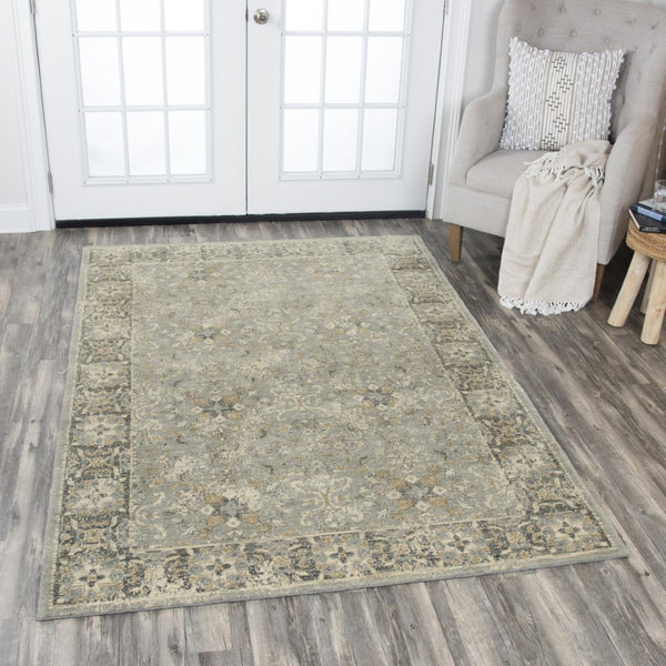 Alora Decor Euphoria Hand‑Washed New Zealand Wool Runner With Muted Persian Motif — Durable Rustic Elegance 2'6" x 8' 00600611600432608