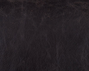 English Elm Misezon Dark Brown Top Grain Leather Power Recliner with Aluminum Frame, Pillow Arms & Full Foam Comfort B2726P280178