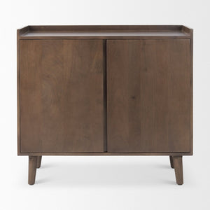 Mercana Lillie Mid-Century Inspired Accent Cabinet for Stylish Storage in Living Room, Entryway, or Office 69945
