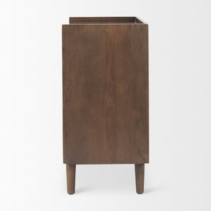 Mercana Lillie Mid-Century Inspired Accent Cabinet for Stylish Storage in Living Room, Entryway, or Office 69945