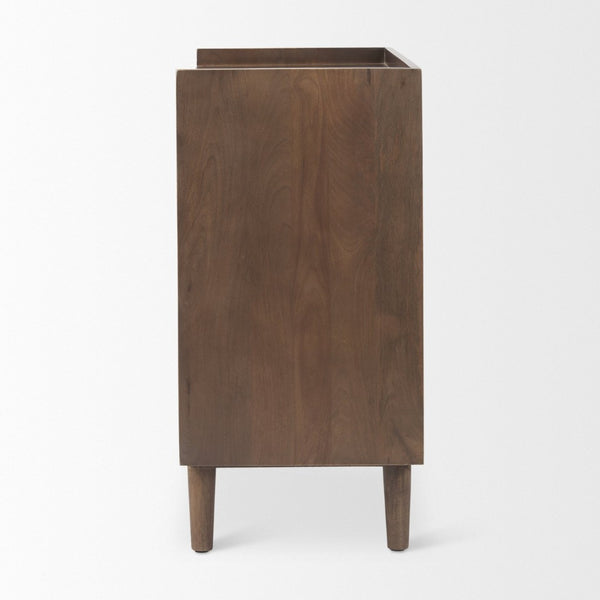 Mercana Lillie Mid-Century Inspired Accent Cabinet for Stylish Storage in Living Room, Entryway, or Office 69945