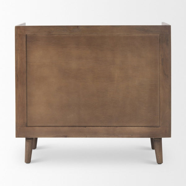 Mercana Lillie Mid-Century Inspired Accent Cabinet for Stylish Storage in Living Room, Entryway, or Office 69945