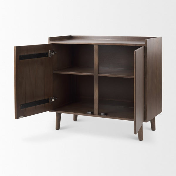 Mercana Lillie Mid-Century Inspired Accent Cabinet for Stylish Storage in Living Room, Entryway, or Office 69945