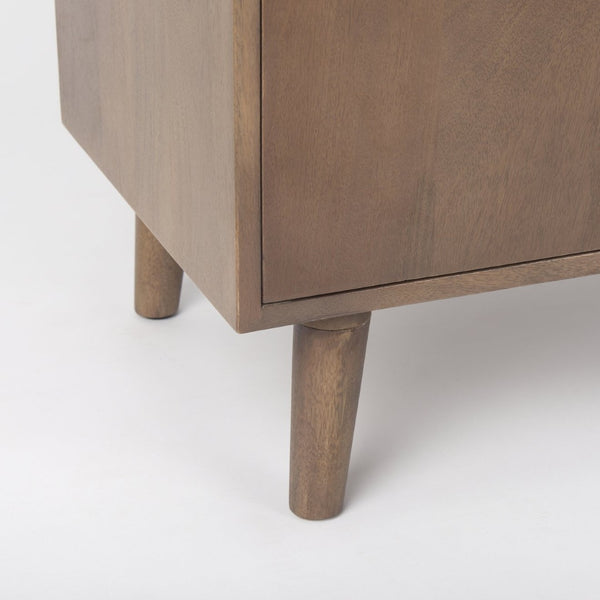 Mercana Lillie Mid-Century Inspired Accent Cabinet for Stylish Storage in Living Room, Entryway, or Office 69945