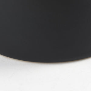 Mercana Burton Elegant Two-Tone Ceramic Jug Vase - Glossy and Matte Finish for Chic Home Decor Accents White and Black Ceramic | 10H 69649