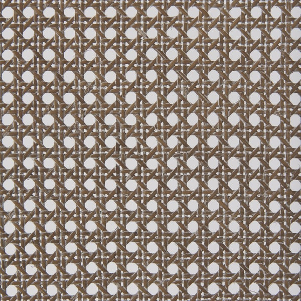 Mercana Wynn Contemporary Dining Chair with Cushioned Seat and Stylish Solid Wood Frame for Any Space Beige Fabric | Cane Back | Brown Wood 69829