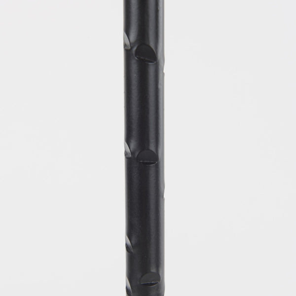 Mercana Porter Candle Holder - Industrial-Style Matte Iron Accent for Taper Candles in Any Home Decor Setting Black Metal | 18.0H 69861