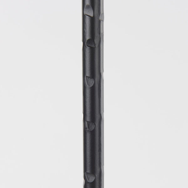 Mercana Porter Candle Holder - Industrial-Style Matte Iron Accent for Taper Candles in Any Home Decor Setting Black Metal | 30.0H 69862