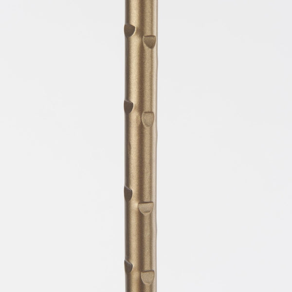 Mercana Porter Candle Holder - Industrial-Style Matte Iron Accent for Taper Candles in Any Home Decor Setting Gold Metal | 30" 69865