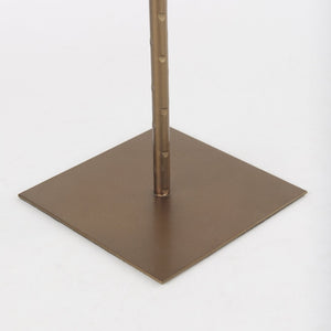 Mercana Porter Candle Holder - Industrial-Style Matte Iron Accent for Taper Candles in Any Home Decor Setting Gold Metal | 30" 69865