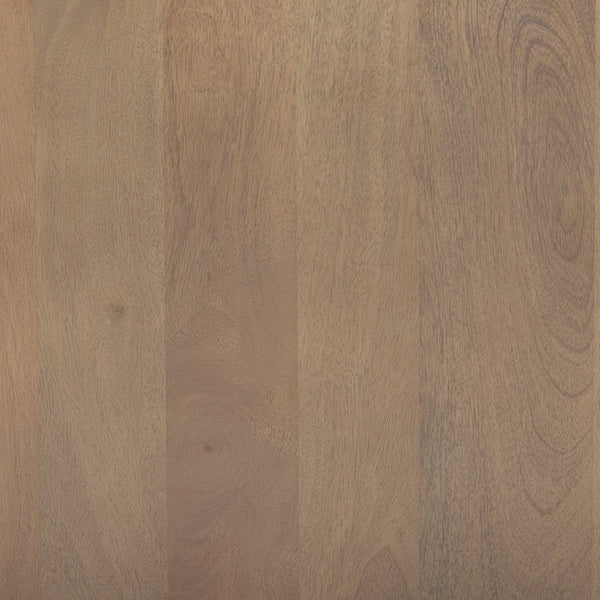 Mercana Grier 60" Solid Mango Wood Office Desk with Elegant Cane Drawer Fronts for Stylish Workspaces Medium Brown Wood | Cane Accent 69898