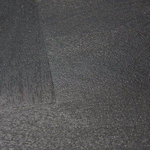 Mercana Forsey Contemporary Solid Mango Wood Coffee Table with Lattice Design – Perfect for Modern Living Spaces Black Wood 69743