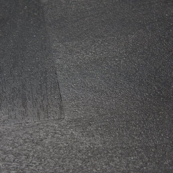 Mercana Forsey Contemporary Solid Mango Wood Coffee Table with Lattice Design – Perfect for Modern Living Spaces Black Wood 69743