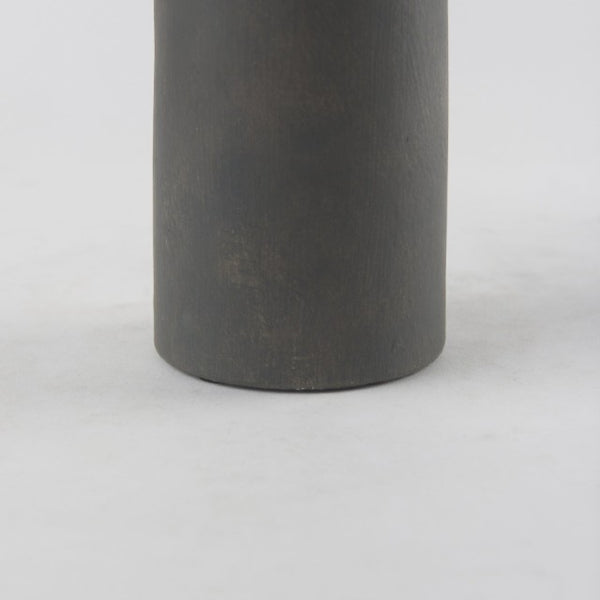 Mercana Rylee Sculptural Ceramic Vase - Modern Matte Finish for Stylish Home Décor and Versatile Arrangements Dark Brown Ceramic | 13.0H 69803