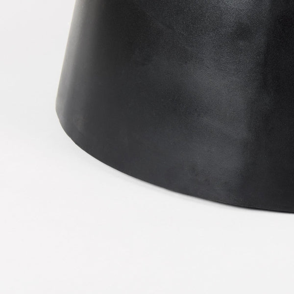 Mercana Mitchell Contemporary Dining Table with Warm Wood Top and Sturdy Black Metal Base for Stylish Spaces 69893-AB