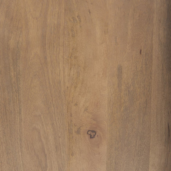 Mercana Astrid Solid Mango Wood 3-Drawer Cabinet with Mid-Century Design for Stylish Home Organization 69941