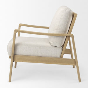 Mercana Raeleigh Contemporary Accent Chair - Stylish Comfort with Solid Wood Frame for Modern Interiors 69990