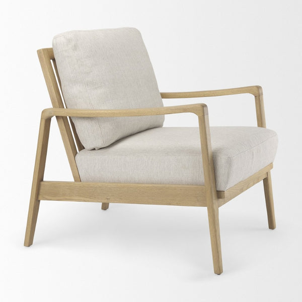 Mercana Raeleigh Contemporary Accent Chair - Stylish Comfort with Solid Wood Frame for Modern Interiors 69990