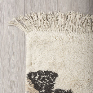 Mercana Carla Cotton Area Rug - Earthy Neutrals with Boho Charm for Cozy Living Spaces and Bedrooms Patterned | 120.0L 69764