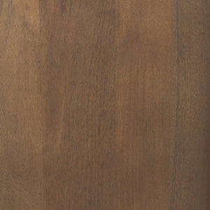 Mercana Grier Solid Wood Sideboard with Cane Doors - Stylish Storage Solution for Modern Dining Spaces Medium Brown Wood | Cane Accent 69894