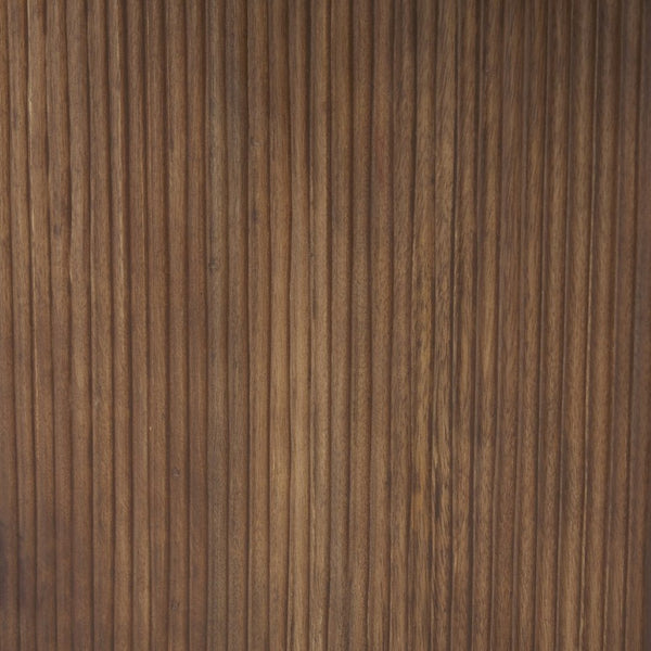 Mercana Enzo 32" Round Foyer Table with Fluted Wood Legs - Elegant Accent Table for Modern Spaces 69921