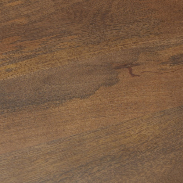 Mercana Enzo 32" Round Foyer Table with Fluted Wood Legs - Elegant Accent Table for Modern Spaces 69921