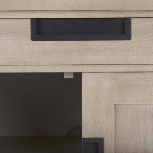 Mercana Braxton Accent Cabinet: Stylish Storage Solution with Rustic Charm and Modern Design for Any Space 69931