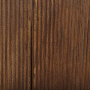 Mercana Lance Solid Wood Sideboard with Curved Design, Ample Storage, and Contemporary Style for Modern Spaces 69960