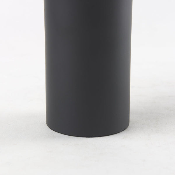 Mercana Malta Aluminum Candle Holder - Modern Dark Gold Accent for Elegant Home Decor and Tabletop Display Black Metal | 7.5" 70060